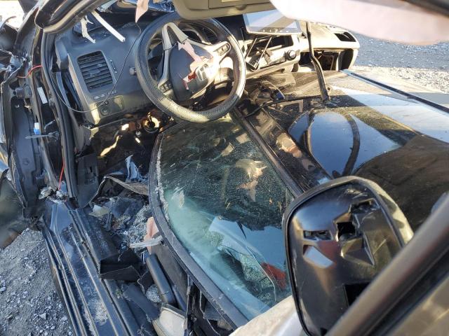 2HGFG12859H516542 - 2009 HONDA CIVIC EX BLACK photo 8