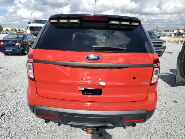 1FM5K8AR7FGB76115 - 2015 FORD EXPLORER POLICE INTERCEPTOR 红色 照片 6
