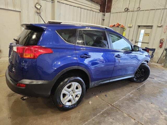2T3BFREV5FW376309 - 2015 TOYOTA RAV4 LE BLUE photo 3