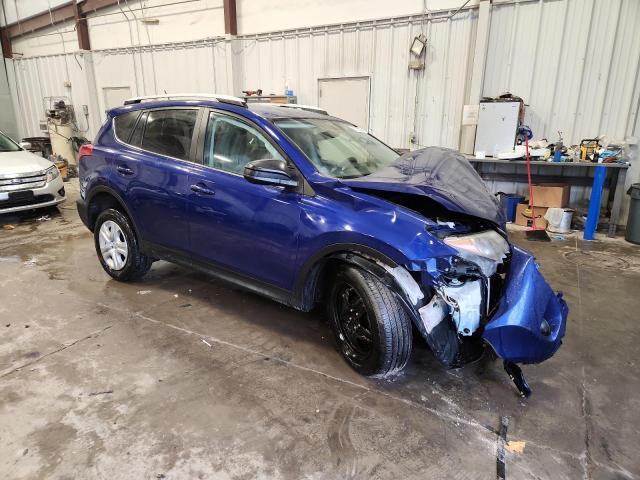 2T3BFREV5FW376309 - 2015 TOYOTA RAV4 LE BLUE photo 4