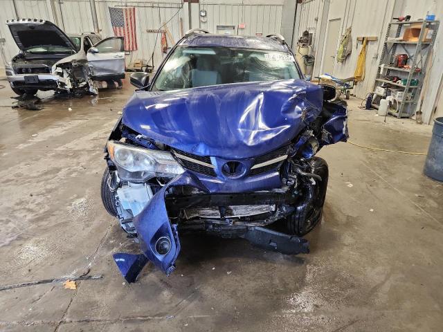 2T3BFREV5FW376309 - 2015 TOYOTA RAV4 LE BLUE photo 5