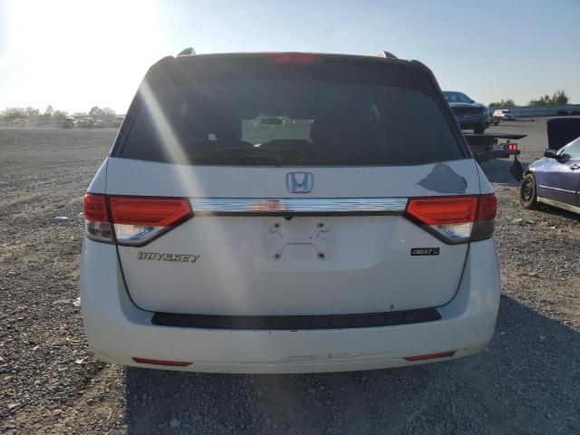 5FNRL5H29EB094020 - 2014 HONDA ODYSSEY LX WHITE photo 6