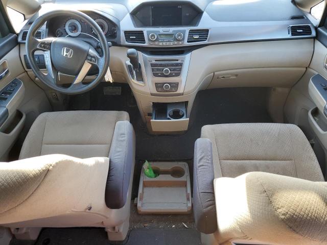 5FNRL5H29EB094020 - 2014 HONDA ODYSSEY LX WHITE photo 8