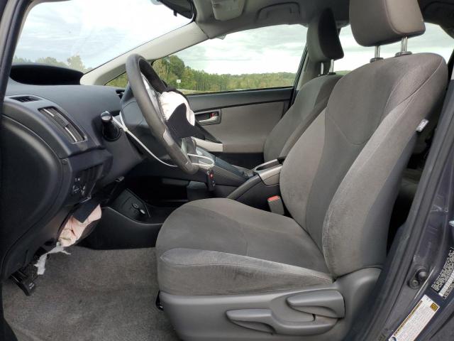 JTDKN3DU3F0472937 - 2015 TOYOTA PRIUS GRAY photo 7