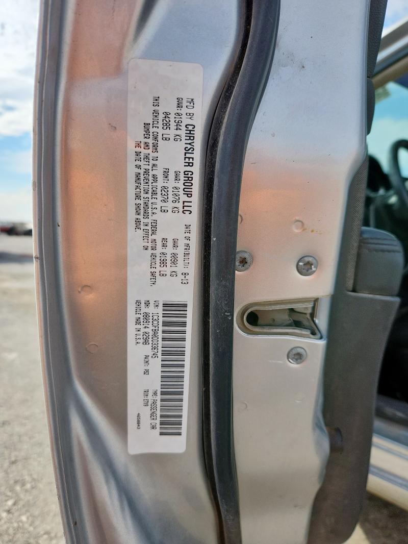 1C3CDFBA0DD336745 - 2013 DODGE DART SXT SILVER photo 12