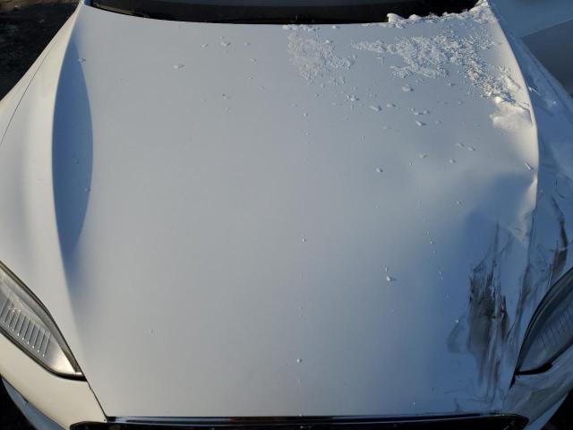 5YJSA1CG0DFP03545 - 2013 TESLA MODEL S WHITE photo 11