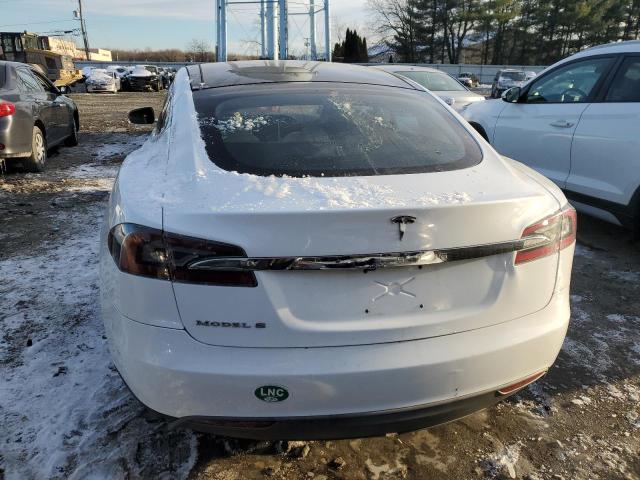 5YJSA1CG0DFP03545 - 2013 TESLA MODEL S WHITE photo 6