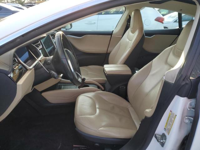 5YJSA1CG0DFP03545 - 2013 TESLA MODEL S WHITE photo 7