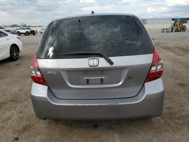 JHMGD38498S026252 - 2008 HONDA FIT SILVER photo 6