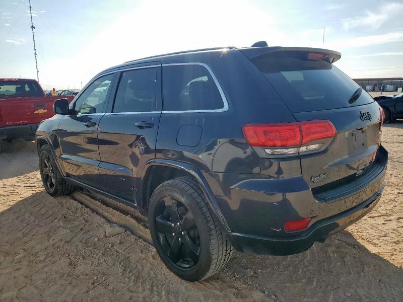 1C4RJEAG2FC721621 - 2015 JEEP GRAND CHER LAREDO BLACK photo 2