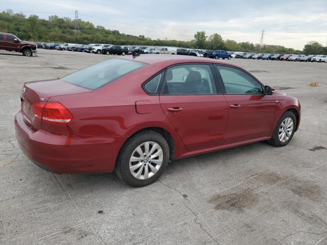 1VWAT7A32FC020767 - 2015 VOLKSWAGEN PASSAT S წითელი ფოტო 3