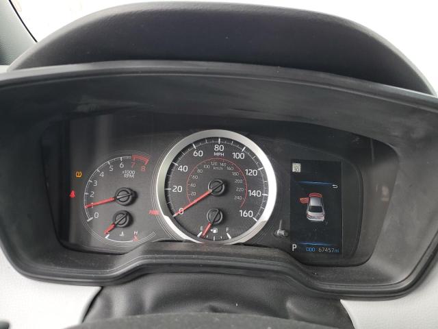 JTDS4RCE2LJ018023 - 2020 TOYOTA COROLLA SE BLACK photo 9