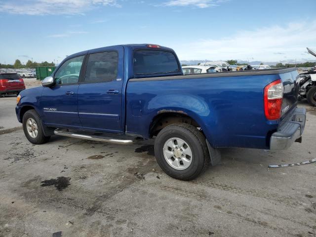 5TBET34175S485025 - 2005 TOYOTA TUNDRA DOUBLE CAB SR5 BLUE photo 2