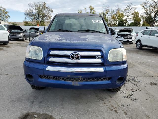 5TBET34175S485025 - 2005 TOYOTA TUNDRA DOUBLE CAB SR5 BLUE photo 5