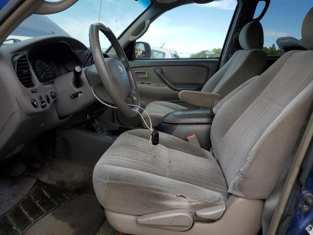 5TBET34175S485025 - 2005 TOYOTA TUNDRA DOUBLE CAB SR5 BLUE photo 7