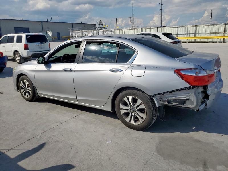 1HGCR2F38DA171340 - 2013 HONDA ACCORD LX ვერცხლისფერი ფოტო 2