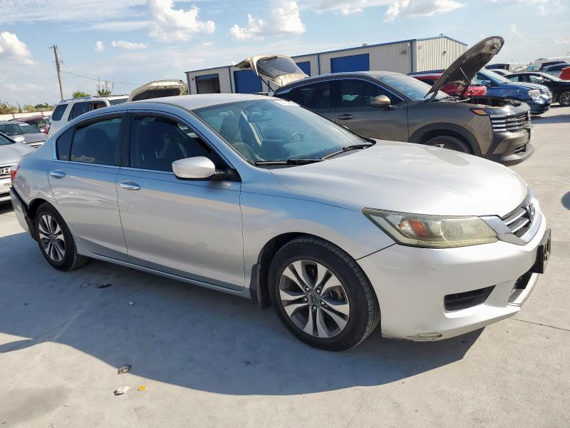 1HGCR2F38DA171340 - 2013 HONDA ACCORD LX ვერცხლისფერი ფოტო 4