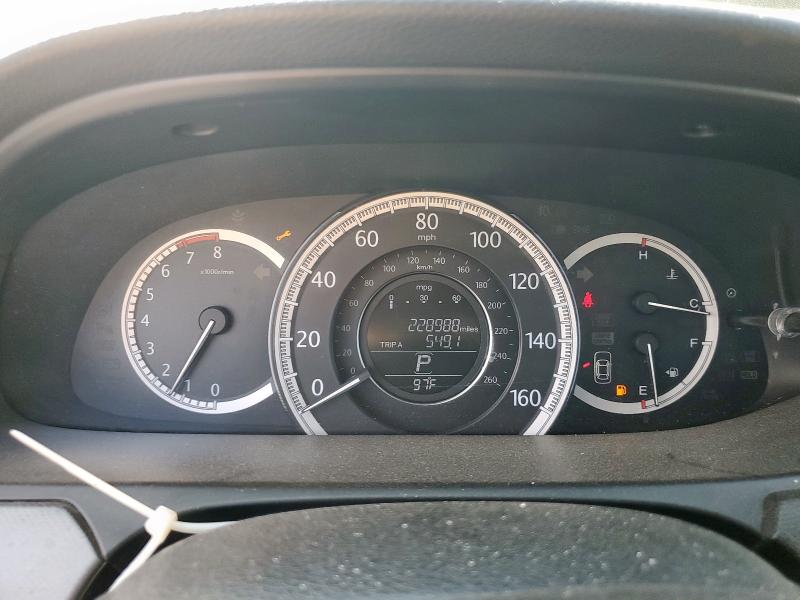 1HGCR2F38DA171340 - 2013 HONDA ACCORD LX ვერცხლისფერი ფოტო 9