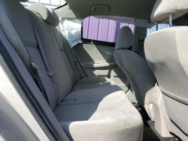 2T1BU4EE5BC631506 - 2011 TOYOTA COROLLA BASE SILVER photo 10