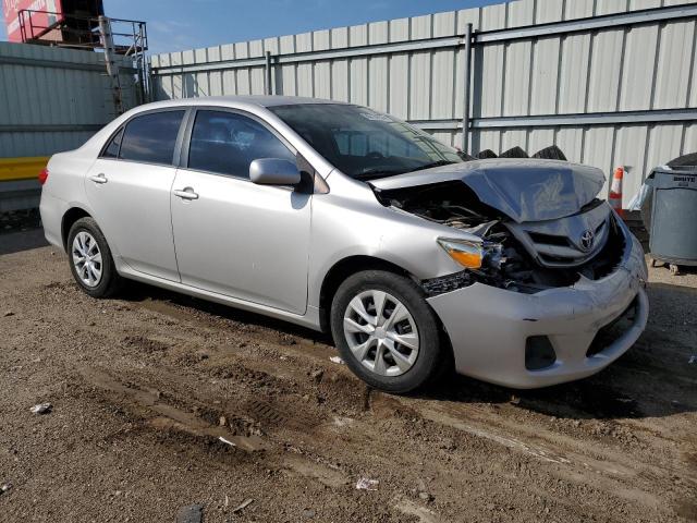 2T1BU4EE5BC631506 - 2011 TOYOTA COROLLA BASE SILVER photo 4