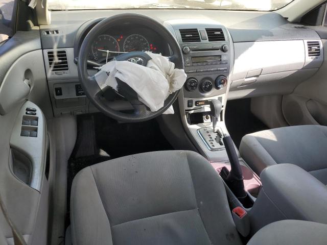 2T1BU4EE5BC631506 - 2011 TOYOTA COROLLA BASE SILVER photo 8