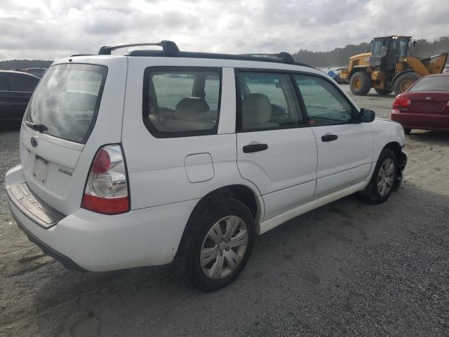 JF1SG63688H730961 - 2008 SUBARU FORESTER 2.5X أبيض صورة 3