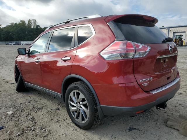 5N1AT2MV7EC857933 - 2014 NISSAN ROGUE S RED photo 2