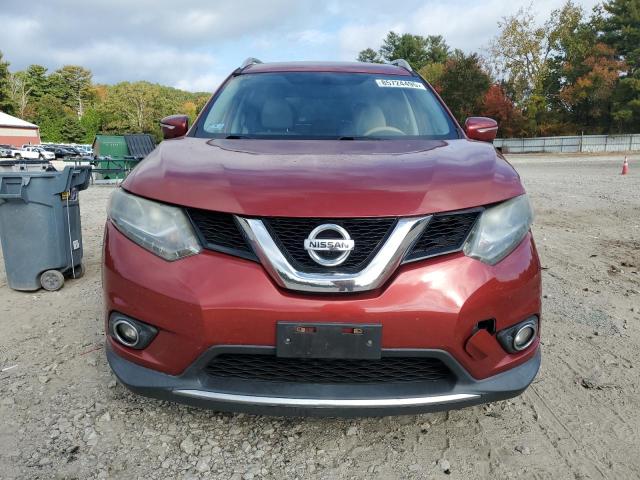 5N1AT2MV7EC857933 - 2014 NISSAN ROGUE S RED photo 5