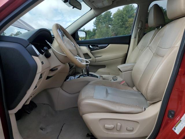 5N1AT2MV7EC857933 - 2014 NISSAN ROGUE S RED photo 7