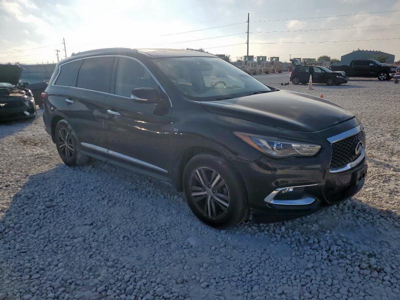 5N1DL0MN6HC559377 - 2017 INFINITI QX60 BLACK photo 4
