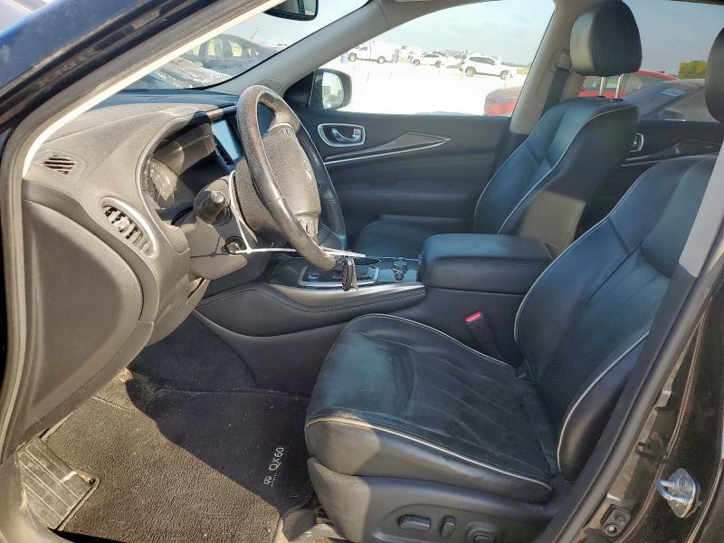 5N1DL0MN6HC559377 - 2017 INFINITI QX60 BLACK photo 7