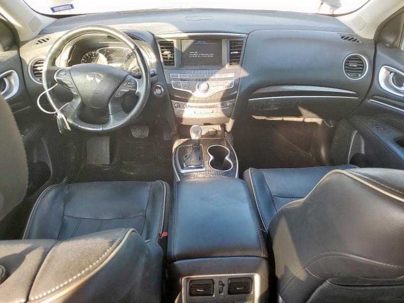 5N1DL0MN6HC559377 - 2017 INFINITI QX60 BLACK photo 8