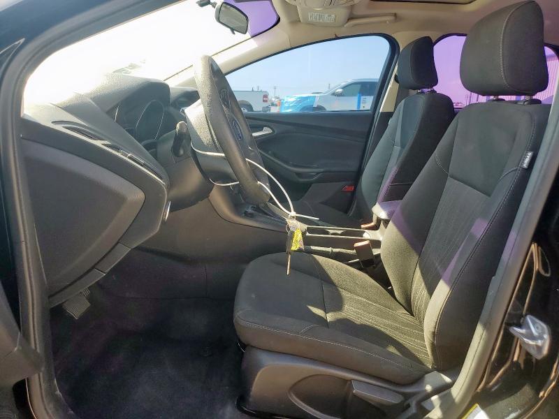 1FADP3H27JL302282 - 2018 FORD FOCUS SEL BLACK photo 7