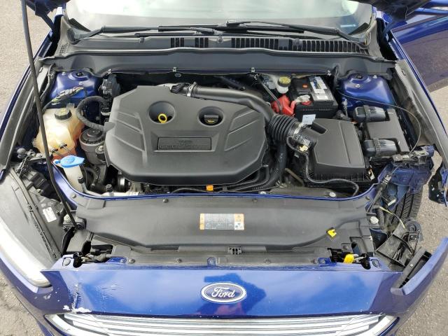 3FA6P0D94DR240016 - 2013 FORD FUSION TITANIUM BLUE photo 11
