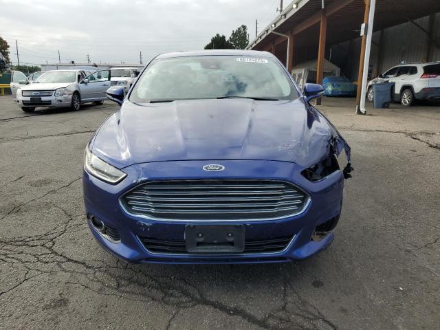 3FA6P0D94DR240016 - 2013 FORD FUSION TITANIUM BLUE photo 5