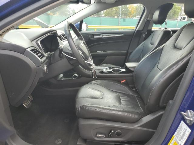 3FA6P0D94DR240016 - 2013 FORD FUSION TITANIUM BLUE photo 7