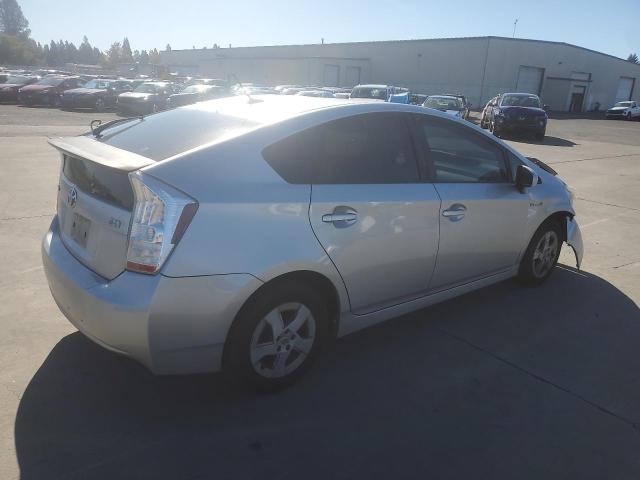 JTDKN3DU9A0044542 - 2010 TOYOTA PRIUS SILVER photo 3