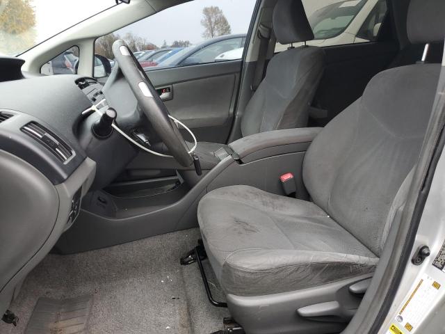 JTDKN3DU9A0044542 - 2010 TOYOTA PRIUS SILVER photo 7