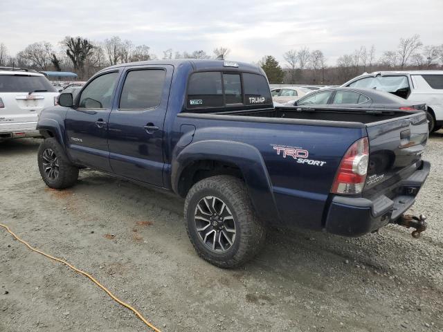 5TFJU4GN5DX038418 - 2013 TOYOTA TACOMA DOUBLE CAB PRERUNNER BLUE photo 2
