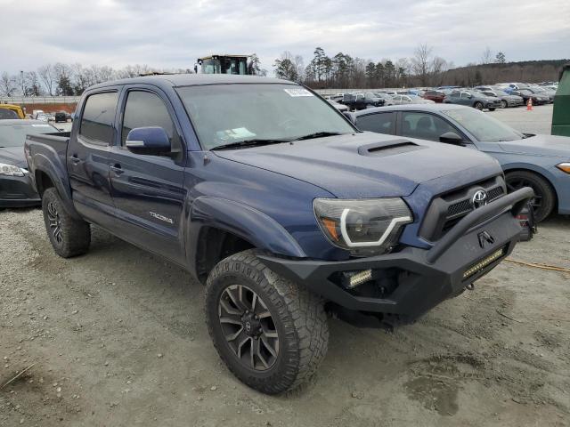 5TFJU4GN5DX038418 - 2013 TOYOTA TACOMA DOUBLE CAB PRERUNNER BLUE photo 4