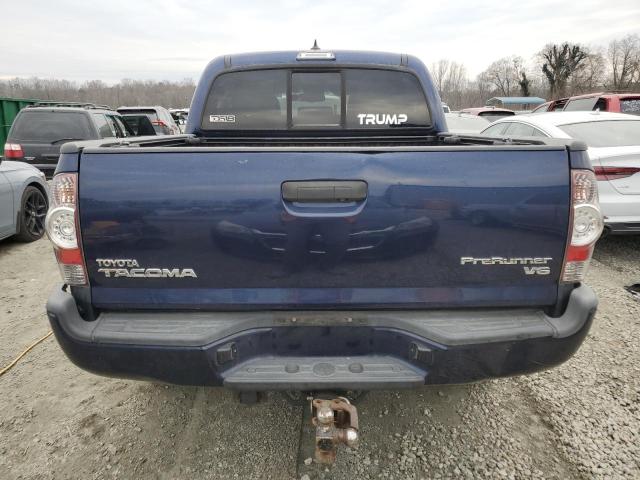 5TFJU4GN5DX038418 - 2013 TOYOTA TACOMA DOUBLE CAB PRERUNNER BLUE photo 6