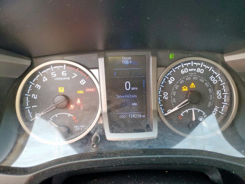 5TFAZ5CN1HX053727 - 2017 TOYOTA TACOMA DOUBLE CAB 银色 照片 9