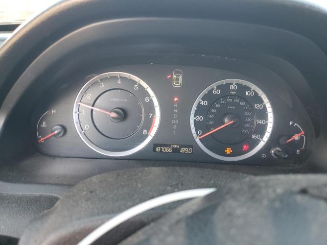 1HGCP2F7XCA003061 - 2012 HONDA ACCORD EX GRAY photo 9