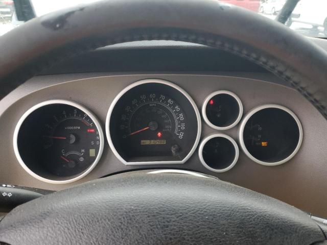 5TFRY5F11AX082018 - 2010 TOYOTA TUNDRA DOUBLE CAB SR5 BLUE photo 9