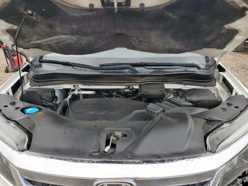 5FNYF6H37KB042804 - 2019 HONDA PILOT EX Weiß Foto 12