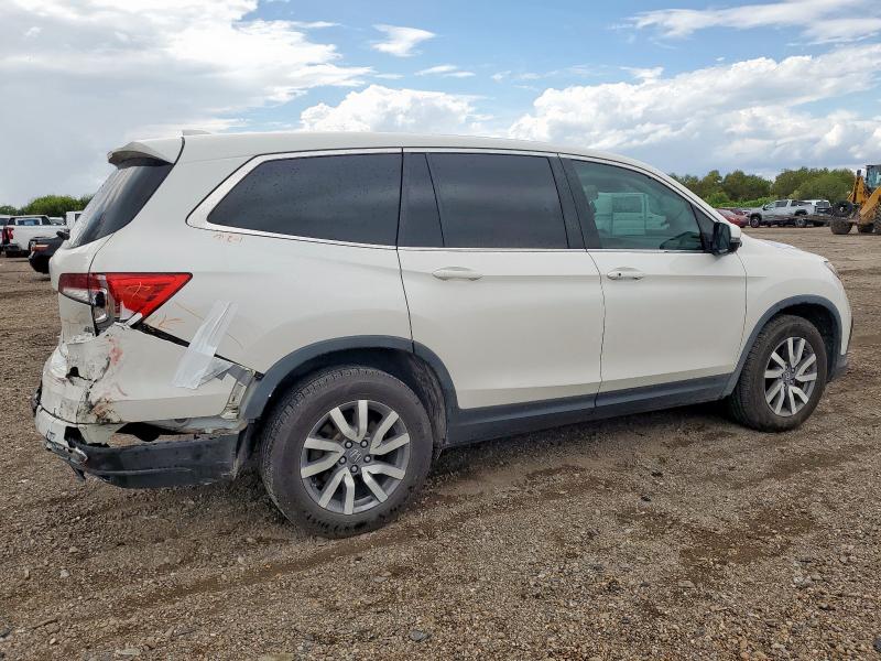 5FNYF6H37KB042804 - 2019 HONDA PILOT EX Weiß Foto 3