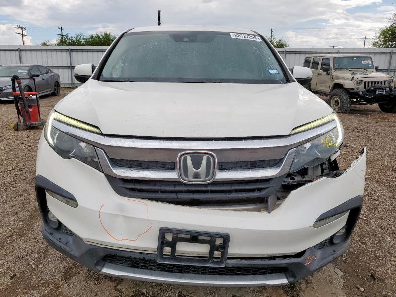5FNYF6H37KB042804 - 2019 HONDA PILOT EX Weiß Foto 5