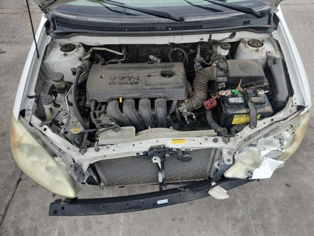 1NXBR32E45Z480659 - 2005 TOYOTA COROLLA CE WHITE photo 11