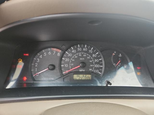 1NXBR32E45Z480659 - 2005 TOYOTA COROLLA CE WHITE photo 9