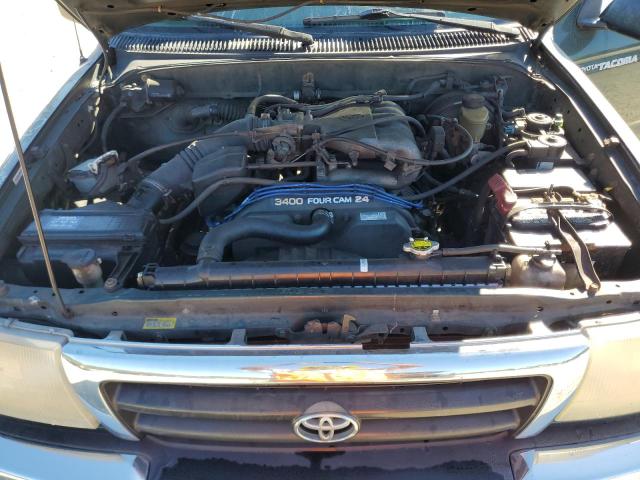 4TASN92NXXZ509862 - 1999 TOYOTA TACOMA XTRACAB PRERUNNER მწვანე ფოტო 11